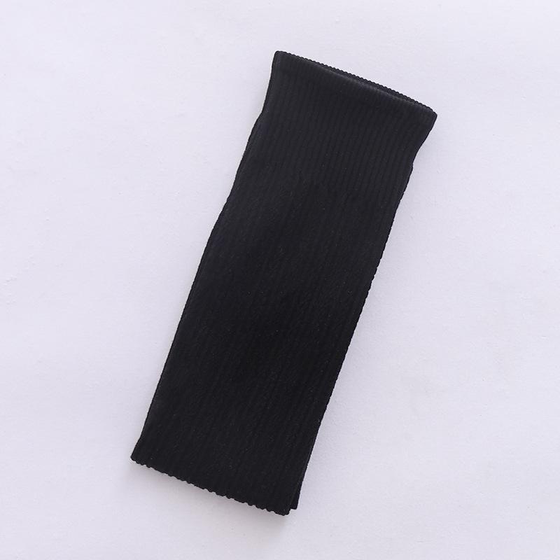 Women s Spring and Autumn Lace Ankle Socks, Combed Cotton Women s Vertical Stripe Mid-calf Pullover Socks 1 pair чёрный