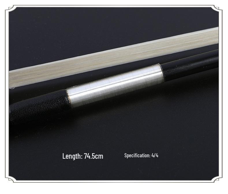 Brazilwood Violin & Cello Bow, Octagonal & Round, Sizes 1/2, 3/4, Full (4/4, 8/8), Horsehair Accessories
