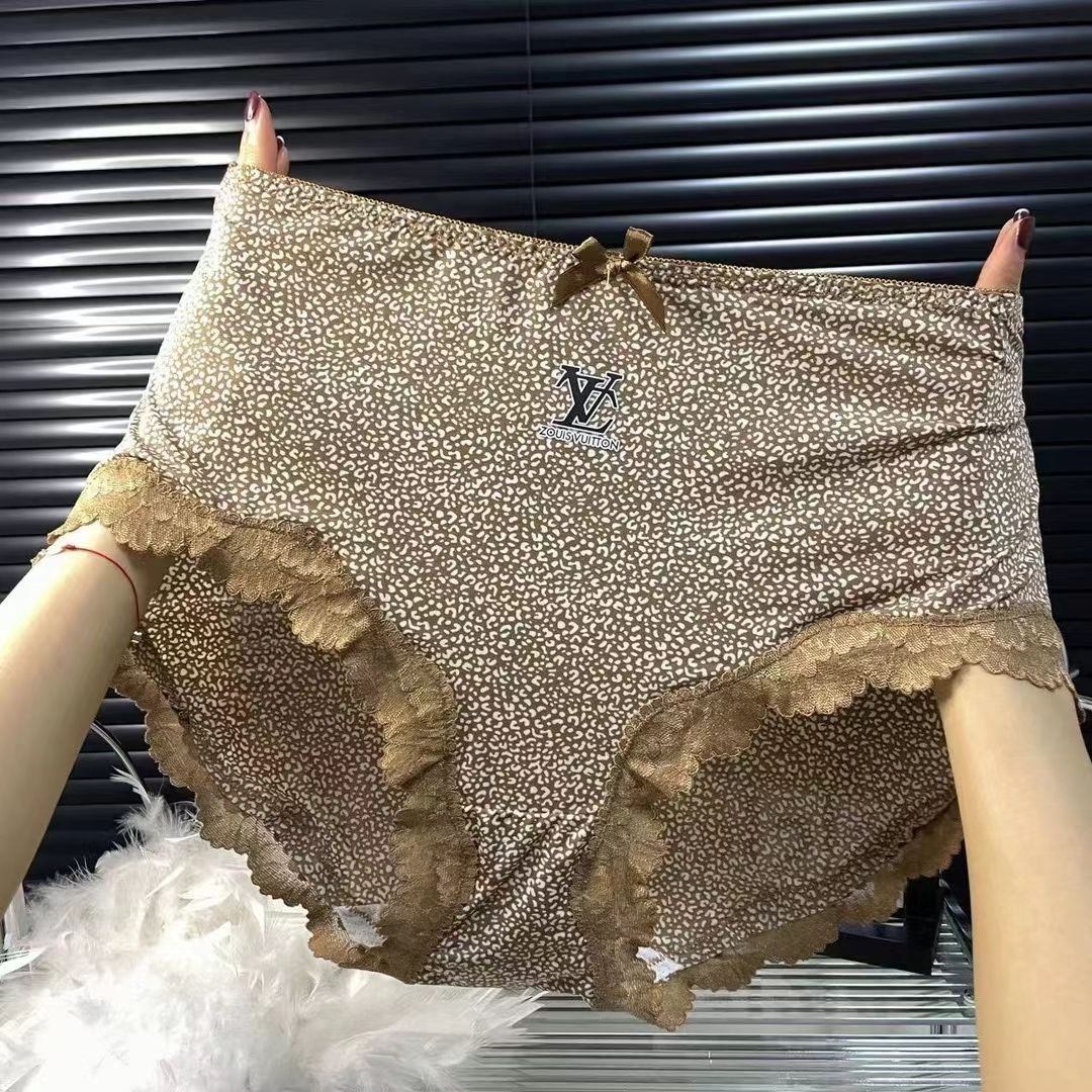 

Весеннее кружевное женское нижнее белье с бесшовной компрессией и сексуальными дышащими треугольными трусиками One Size кофейный