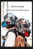 Hot-Selling DOT Certified Dual Visor Motorcycle Helmet with Color Mirror