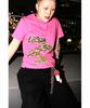 Ialeseuko Wave Logo T-Shirt_Pink