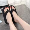 Thickened Bottom Flip Flops Women Summer Slippers Platform Beach Shoes Sandals Solid Color Streetwear Ladies Trendy Slippers