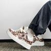 Fashion 2025 Summer Board Shoes Women Leopard Shoes Casual Bread Shoes