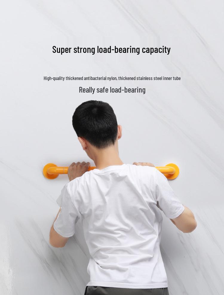 Stainless Steel Bathroom Handrail for Disabled, Elderly, and Pregnant Women