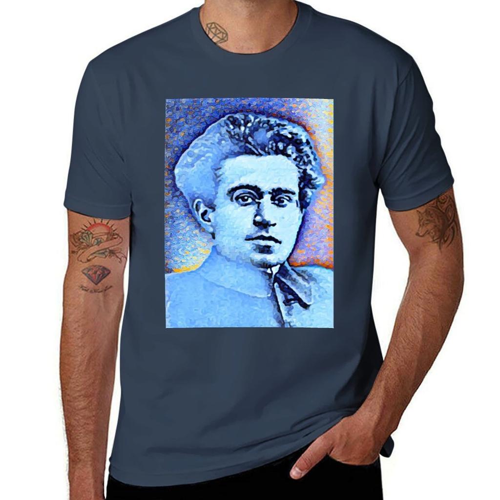 Antonio Gramsci Artwork Antonio Gramsci Portrait Antonio Gramsci Wall Art Tshirt Ultra Soft Breathable Tee Top