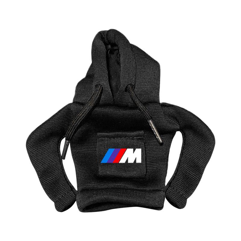 1Pcs Car Gear Lever Hood Small Sweater Decoration Gear Lever Hoodie Car Styling For BMW M E34 E36 E60 E90 E46 E39 E70 F10 F20 F30 X5 X6 X1 M3 M5 M6