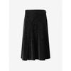 Cc Collect Synthetic Suede Unbalanced Wrap Skirt  C254msd036 