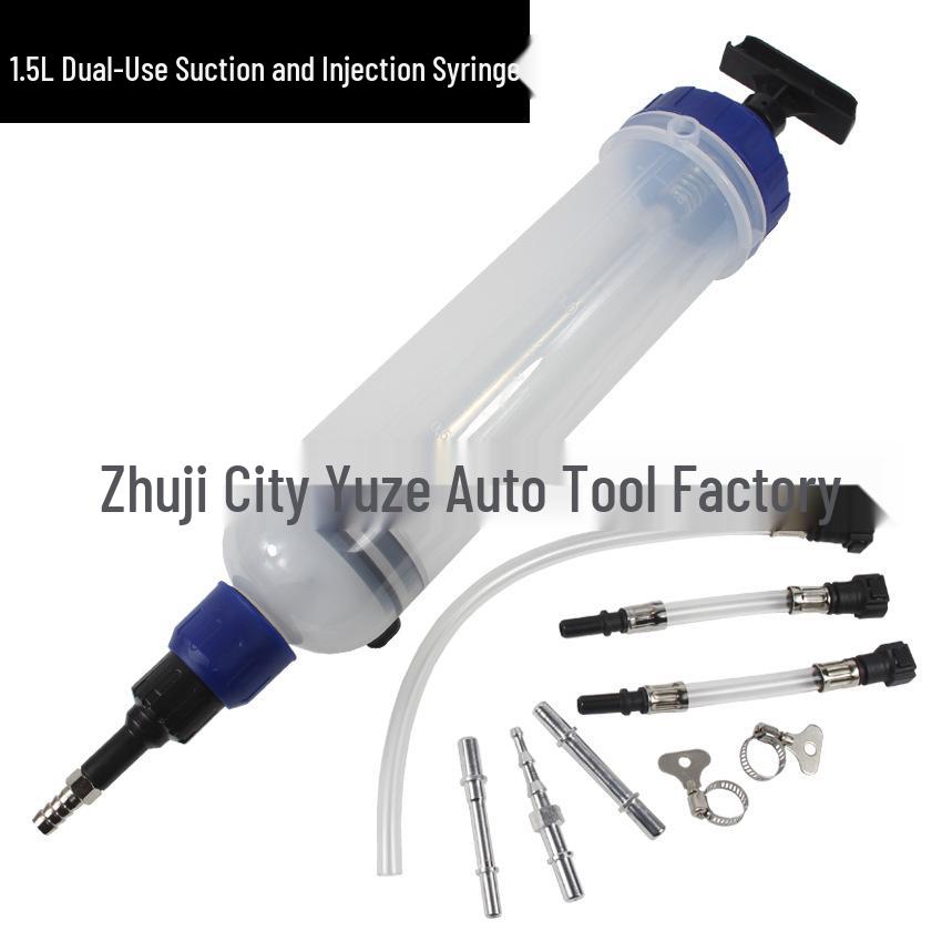 Hand-Push Dual-Use Oil and Water Suction Gun with Brake Manual Extraction Tube MH-9056