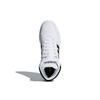 Adidas Hoops 2.0 Mid White Black Sneakers BB7208