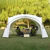 Extra Thick Windproof Camping Tent: Rainproof, Blackout Sunshade with Dome Canopy for Outdoor Sun Protection
