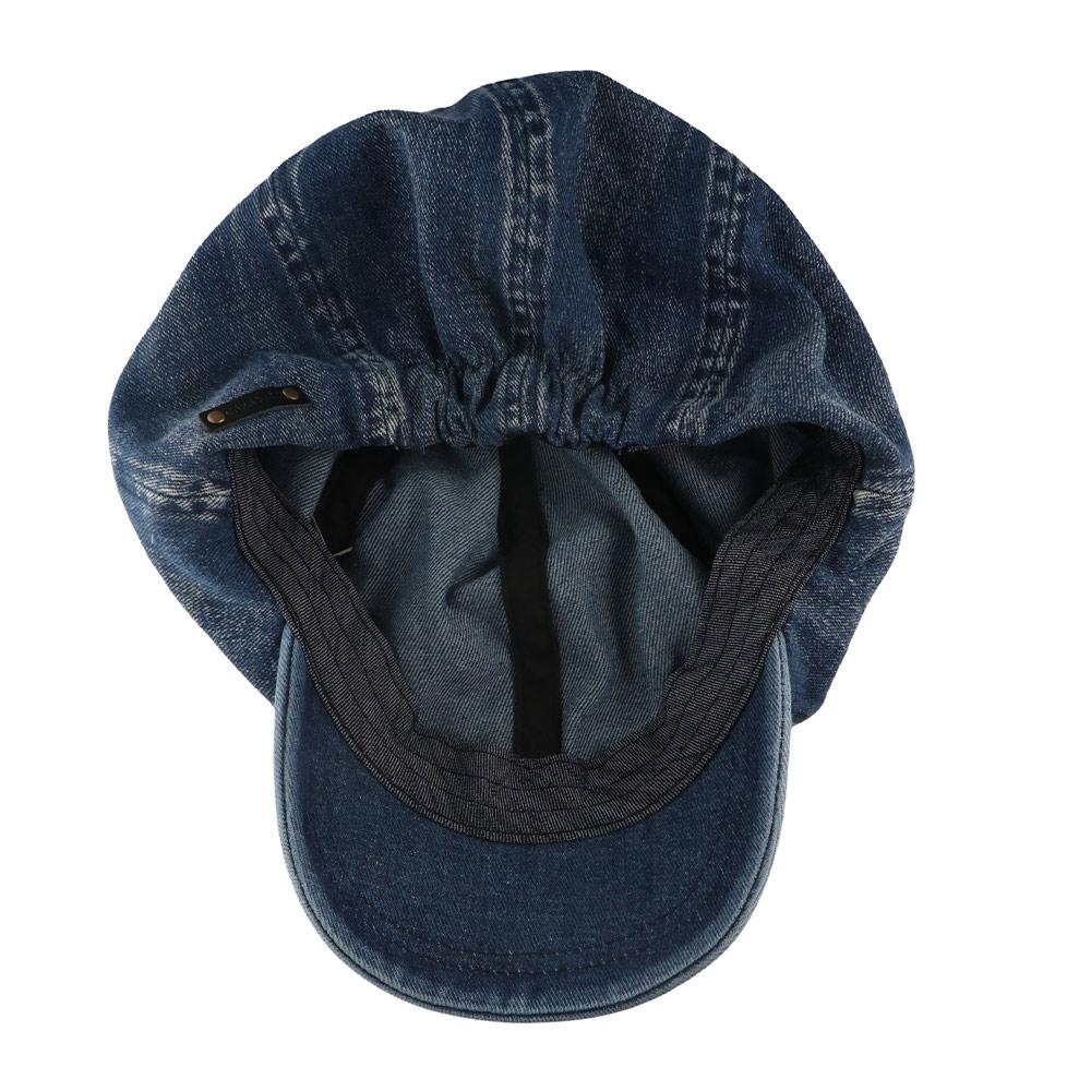 Cool Star Pattern Berets Cap Sweet Newsboy Cap Casual Vintage Denim Hat Girls