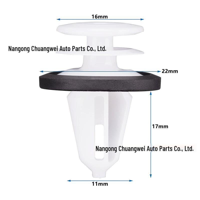 Compatible Nylon Clips for Ford Focus, Mondeo, Kuga, Edge Interior and Door Panels