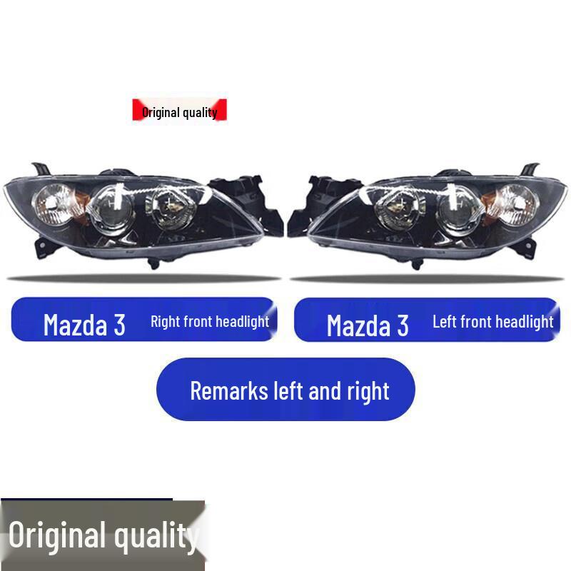 Mazda 3 Axela Headlight Cover Outer Shell for Models 06-19 - Low Beam Mazda 3 - Driver Side - Left + Single Unit