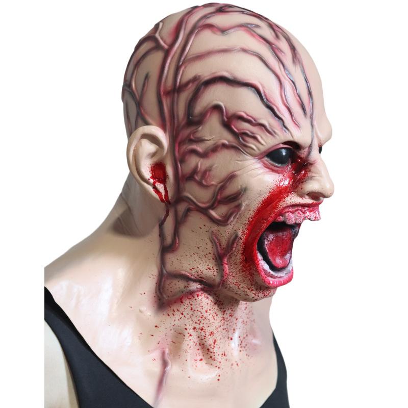 Halloween Horror Vampire Mask Zombie Latex Headgear Alien Scary Costume Mask
