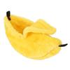 Small Warm Plush Banana shaped Pet   House for Hamster Hammock Bed(Yellow)