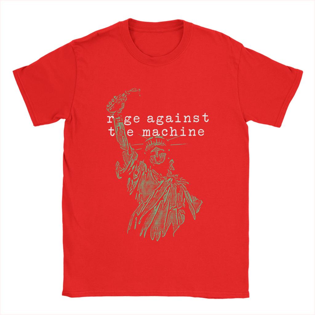 Rage Against The Machine Pure Cotton T Shirt For Unisexs Summer  Vintage TShirts Crew Neck Hipster Tees Oversized Casual Clothing