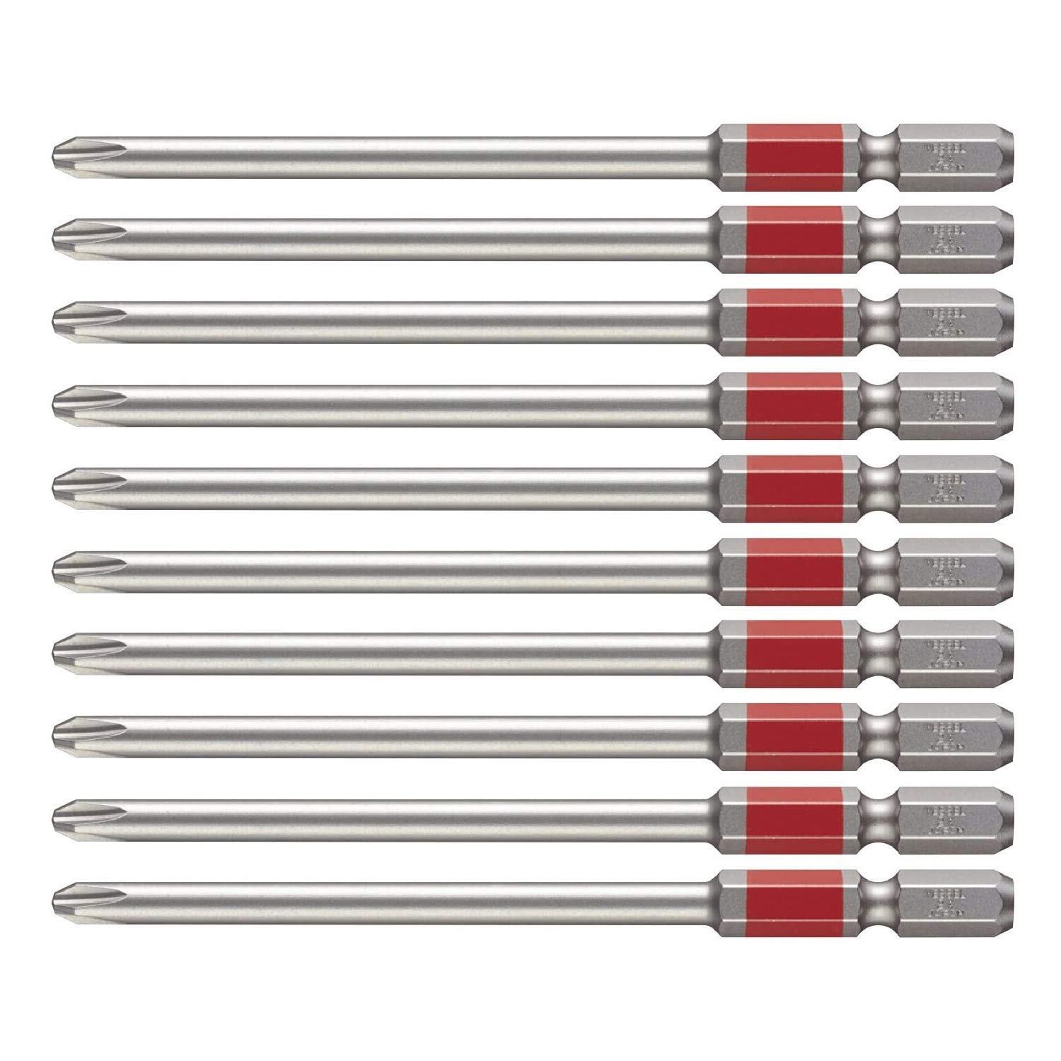 

VESSEL 40V compatible single head plus gosai bit set of 10 GS10P2100DF +2×100