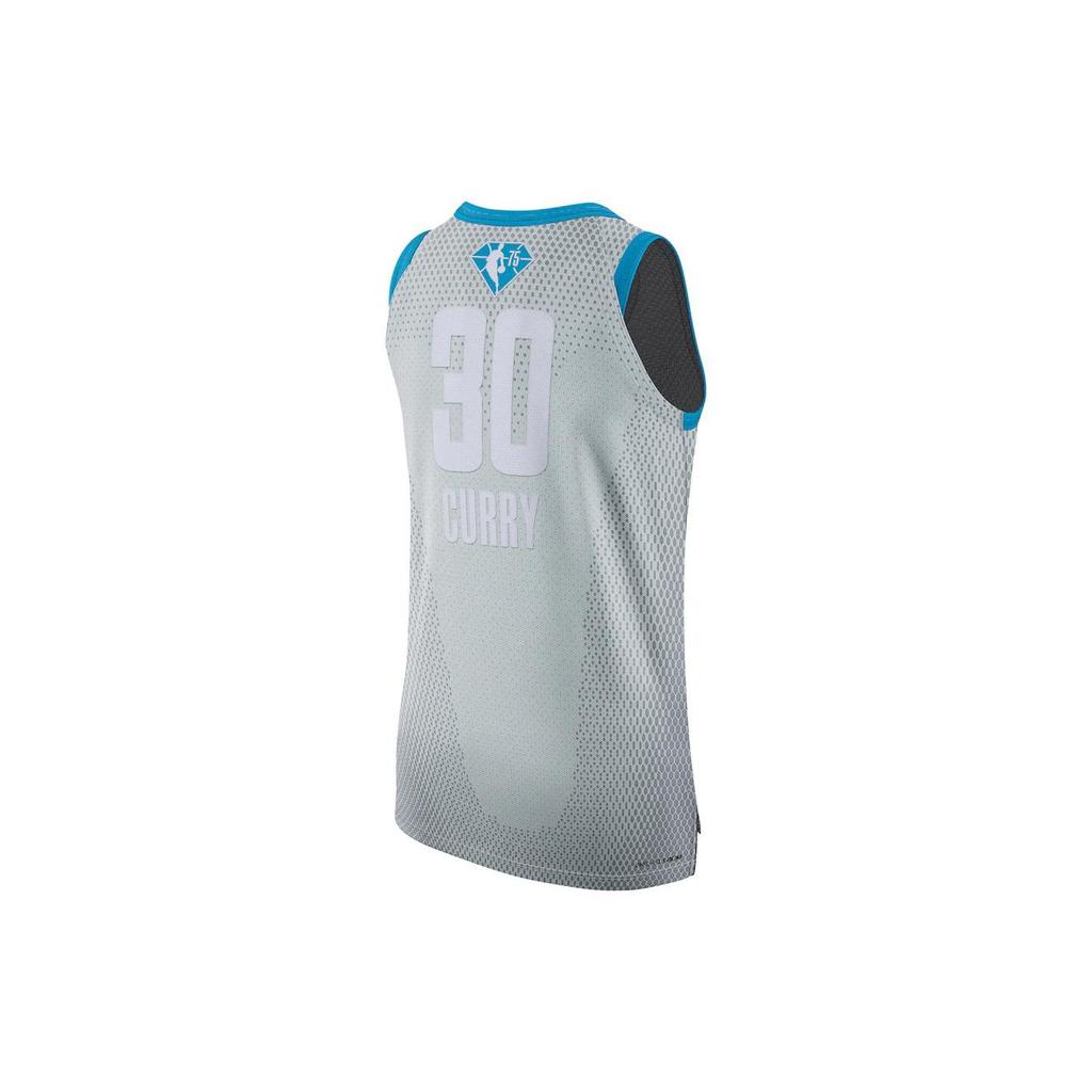 Jordan All-Star NBA Jersey Tank Top AU Player Edition Stephen Curry No. 30 Men Tops Gray DH8030-014