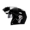 Full Face Motorcycle Helmet With Flip-Up Visor Men Women All Season Riding ABS Safety Gear