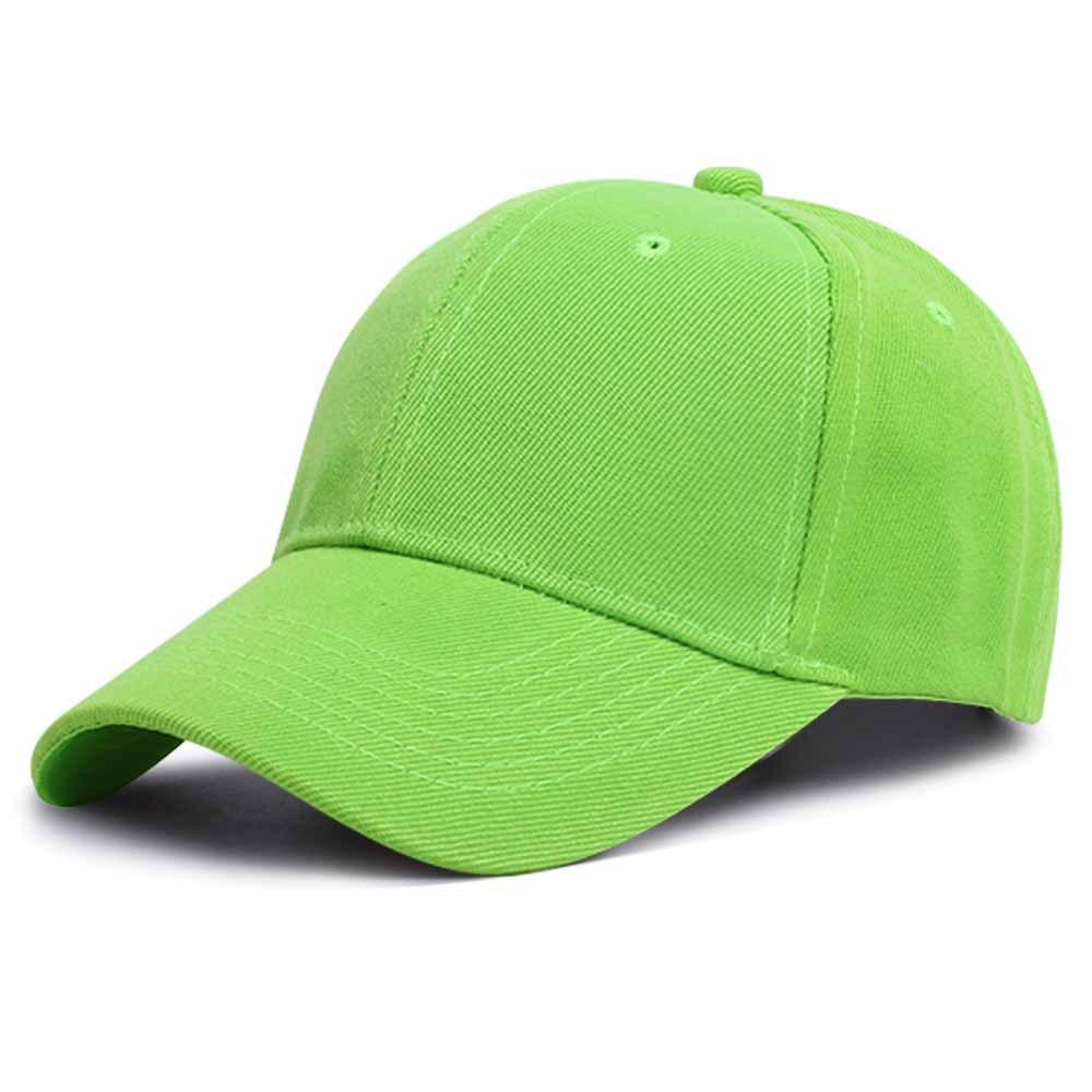Men Women Multiple Colour Baseball Cap Peaked Cap Solid Color Adjustable Unisex Spring Summer Dad Hat Shade Sport Baseball Hats