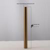 Acrylic Agarwood Incense Holder: Transparent Tube with Large Capacity for Storage