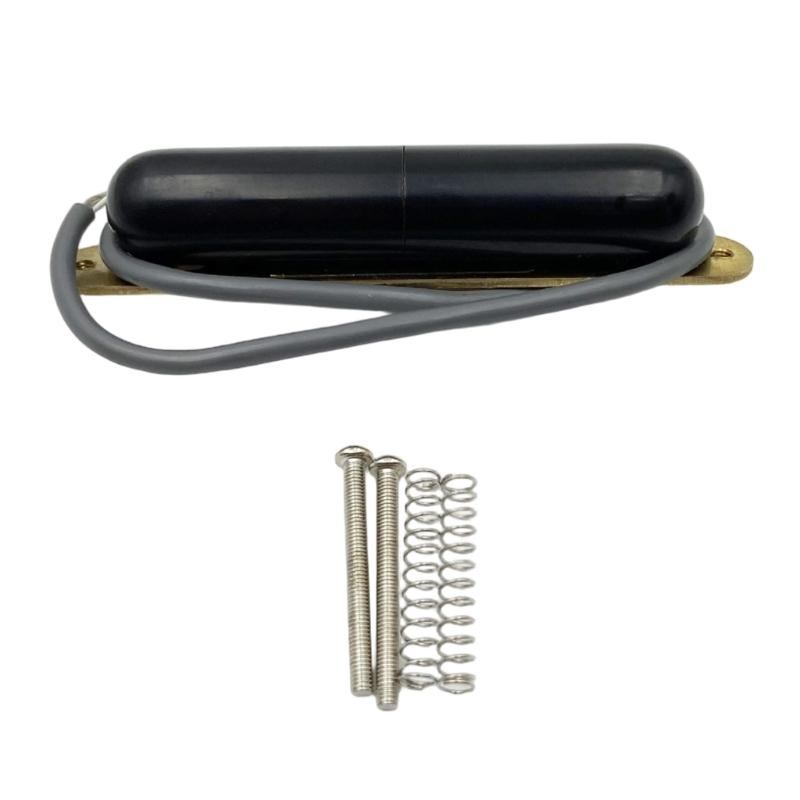

Lipstick Shape Single Coil Pickup Suitable for Electric Guitar Delivering Bright Sound Quality and Simple Installation чорний