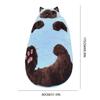 Soft Plush Plush Sleeping Bag Funny Cartoon Design Camping Sleeping Bag Warm Blanket  Indoor Use