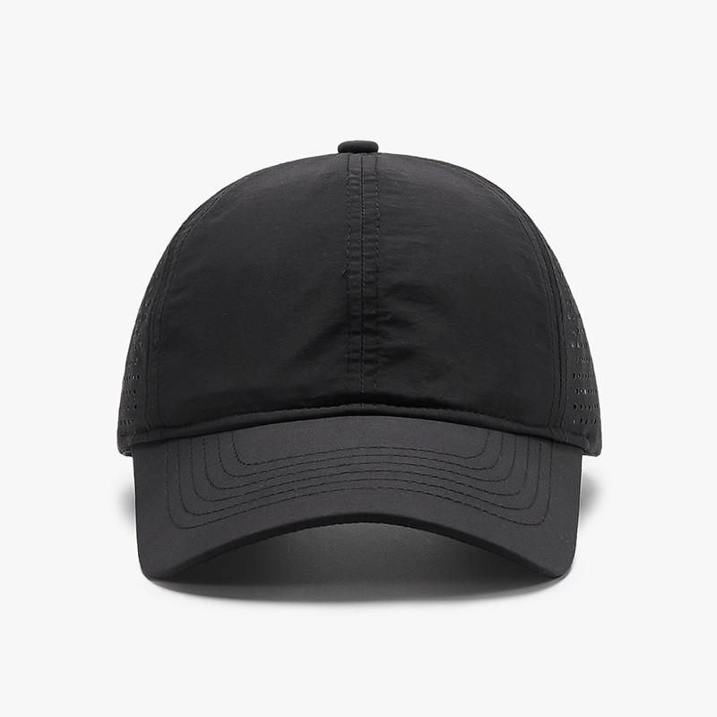 Spring Summers Sunshade Nylon Baseball Hats Curved Brim Lady Mens Caps Women