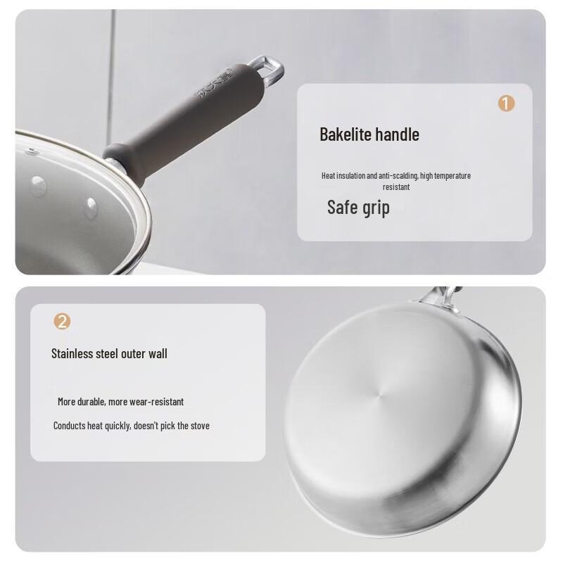 COOKER KING Taikang 28cm Titanium Non-Stick Frying Pan