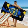 Boca Juniors Print Strandtuch, Großes Weiches Schnelltrocknendes Handtuch für Strand Camping Schwimmen