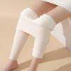 German Long Johns Women Wear Autumn and Winter Piled Thickened Heating and Thermal Pants High-waisted Lamb Wool Bottomed Cotton Wool Pants