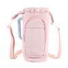 Stilvolle wasserdichte Wasserflaschenhalter-Tasche, große Kapazität mit Tragegurt, isolierende Becherhülle, tragbare Umhängetaschen für Damen