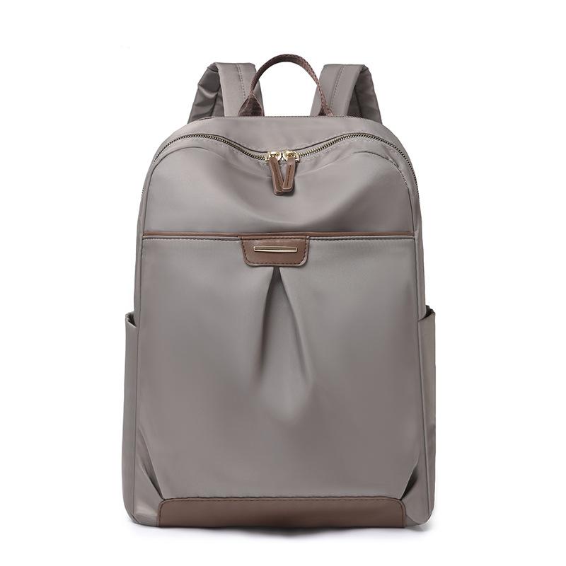 

Рюкзак сплошного цвета, женский рюкзак, дорожная сумка серый