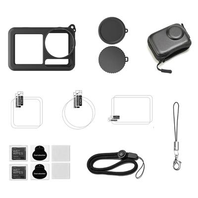 Silicone Protective Cover For Action 5pro Action Camera With Anti Scratch Lens Cover And Wrist Strap Accessories