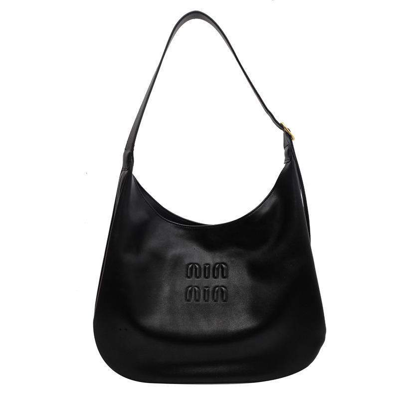 Korean Fashion Retro Armpit Large-capacity Bag Women's 2025 New Trend Foreign Style Tote Bag Versatile Shoulder Bag
