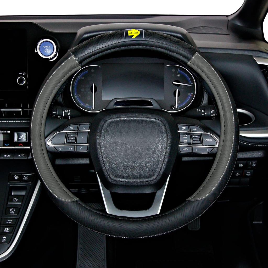 MOMO V.I.P. Steering Wheel Cover, Italy, Milan, Size Small, Gray