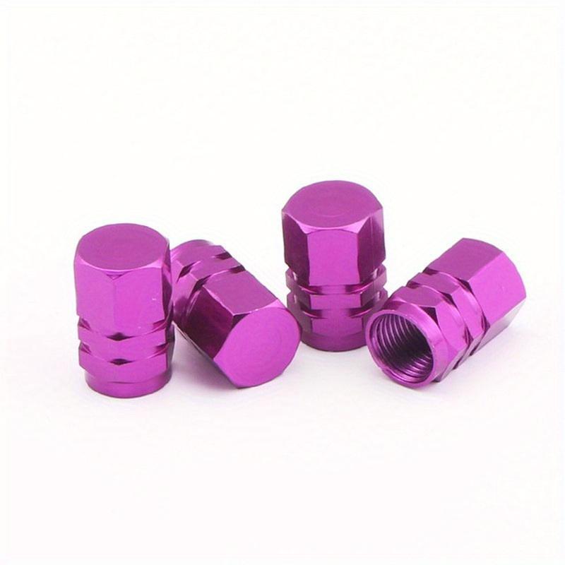 8Pcs/Set Aluminum Alloy Car Wheel Tire Valve Caps Tyre Rim Stem Covers Airdust Waterproof for Automobiles Motorcycles Trucks Bikes