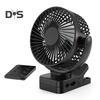 Cooling Fan with Powerful Magnetic Base LED Light Function 3 Wind Speeds Adjustable Timer Air Cooler Fan with Remote Control