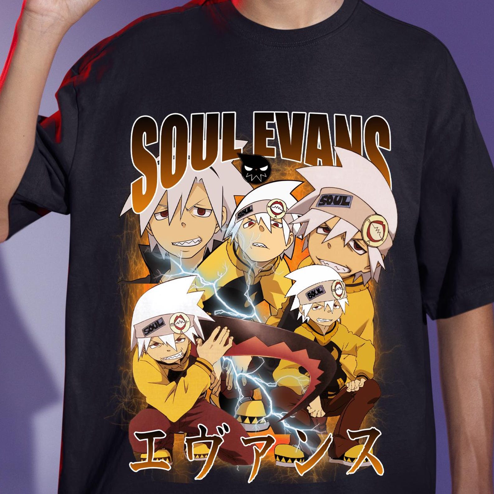 Retro 90s Anime T-Shirt, Japanese Manga Graphic Tee 4XL
