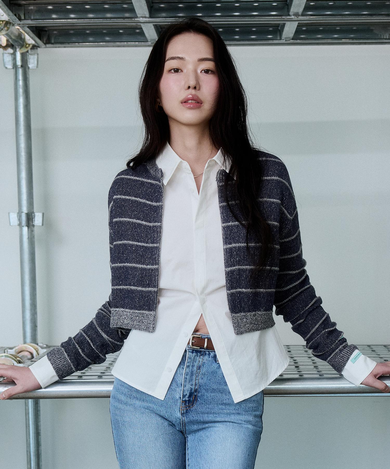 Instant Punk Pintuck Slim Fit Shirt White/S