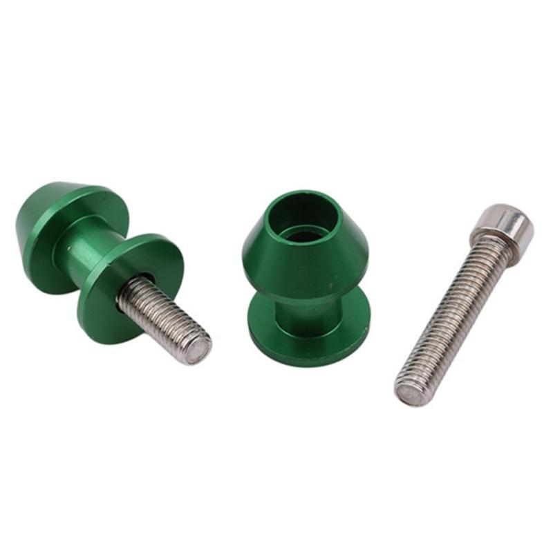 Motorcycle Stand Alkalimetal Adapter Pack of 2 Aluminum 8mm Thread Comprehensive for Rear Frame Support