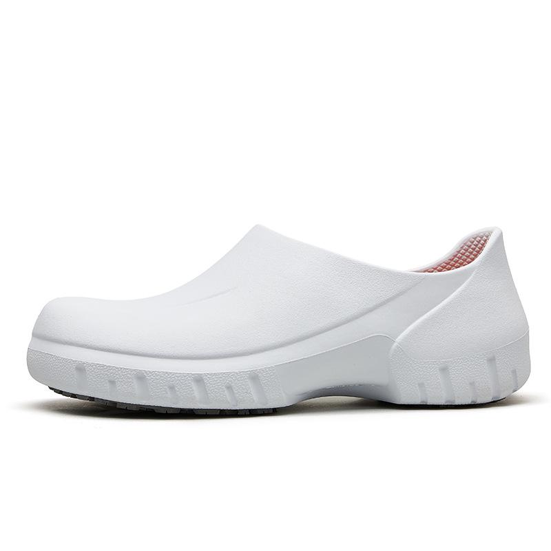 Protiskluzové, vodotěsné, lehké kuchařské boty s tlustou podrážkou, ideální do restaurací