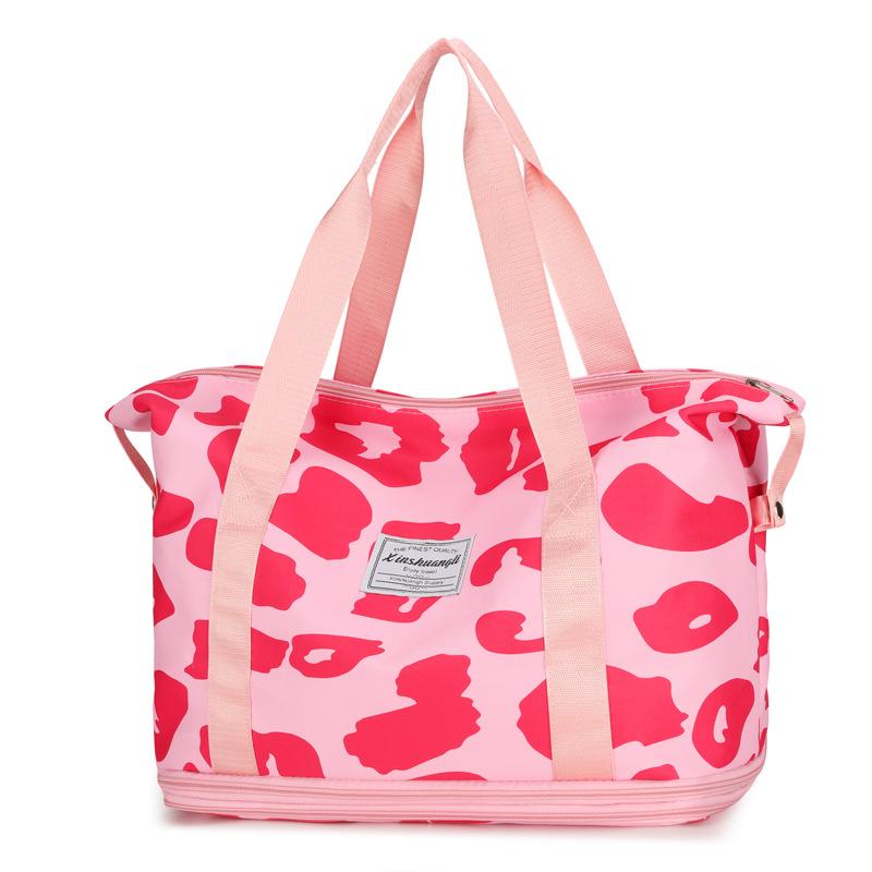 

Дорожная сумка большой вместимости, портативная дорожная сумка, чемодан, подвесная сумка, багажная сумка, сумка для фитнеса на открытом воздухе, мужская и женская наплечная сумка.