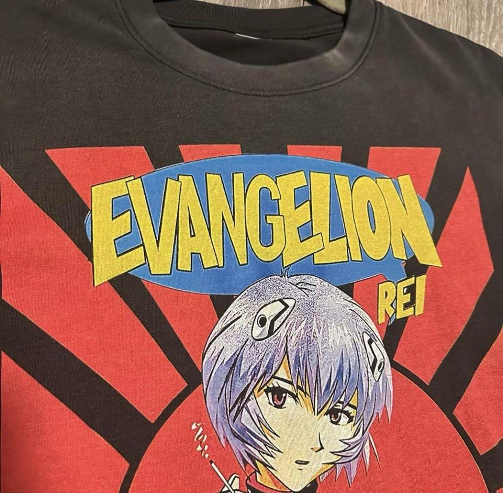 [USED] Dinosaur Jr. × Evangelion Ayanami Rei T-shirt
