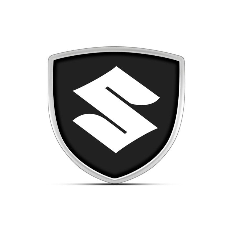 

1 шт. 3D Металлическая Эмблема Щит Двери Автомобиля Значок Кузова Наклейка Стайлинг для Suzuki Swift SX4 Samurai Sport Jimny Grand Vitara Alto GW250 Splash Swace чёрный