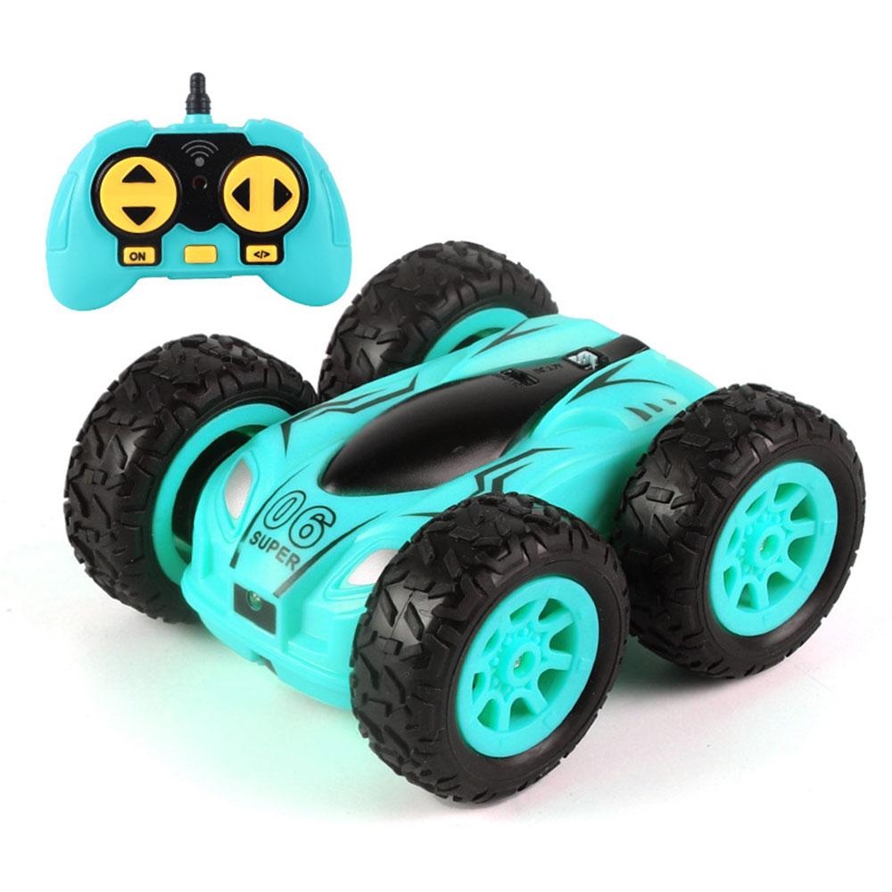 2.4G Mini RC Car High-speed Double-Sided Drift Stunt 360 Degree Dump Truck Light 4wd Drive Jump children's toys