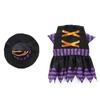 Black Witch Dog Costume Polyester