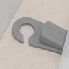 Door Stopper Wedge with Hanging Hook Anti-slip Windproof No Drilling Anti-collision Home Office Carpet Tile Concrete Wooden Floor