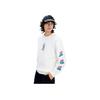 Li Ning X Pablo Ientile Cartoon Pattern Print Loose Sports Crewneck Sweatshirt Unisex Sweatshirt Off-White AWDU319-2