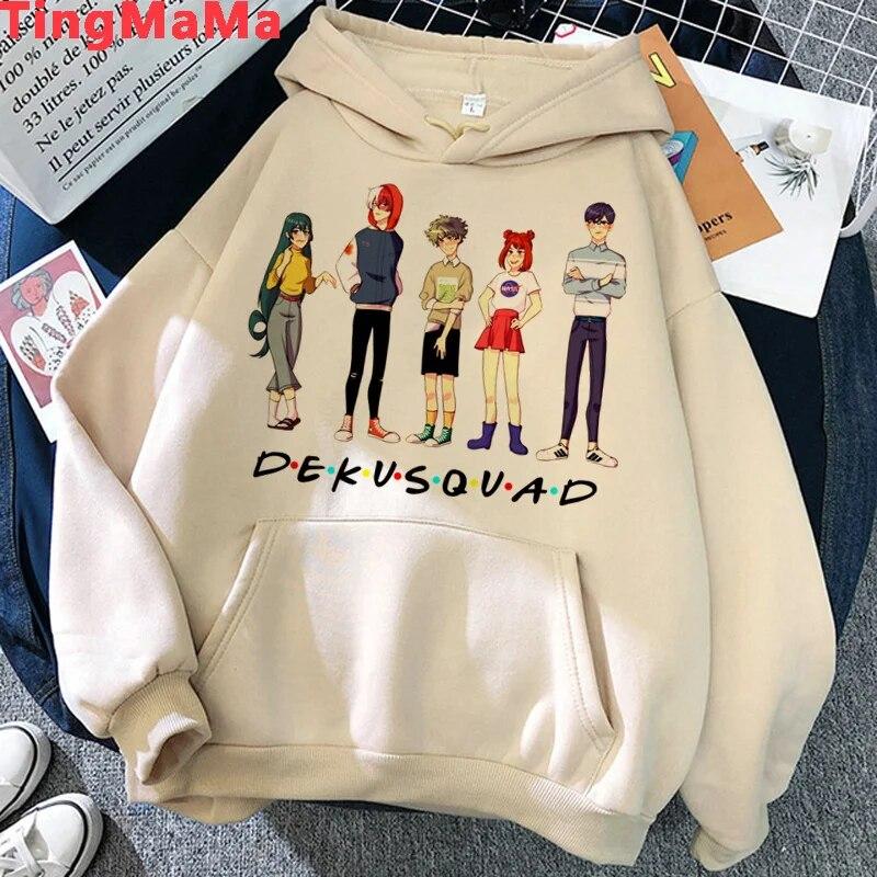 My Hero Academia Shoto Todoroki hoodies Unisex y2k aesthetic printed Korea 2021 Unisex pullover 2021 Unisex Hoodie